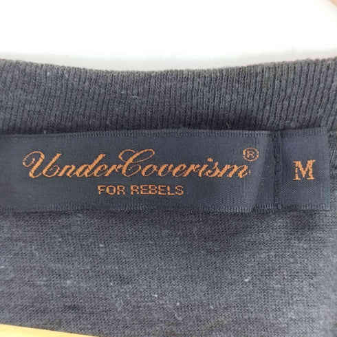 アンダーカバーイズム UNDERCOVERISM FOR REBELS 00S 04SS Languid 期 GIZ サークル 歪み 総柄 アシンメトリー ノースリーブ カットソー タンクトップ Tシャツ archive アーカイブ メンズ import:M