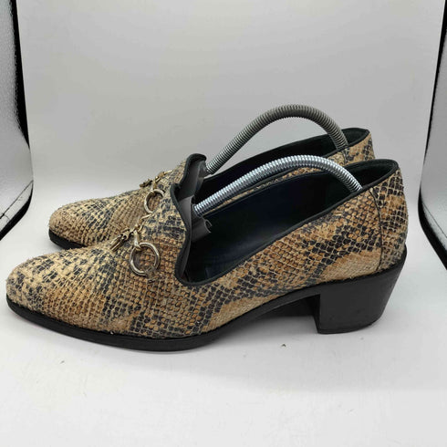 ニードルズ Needles 20SS HEELED OPERA BIT VAMP ヒール オペラ ビット バンプ タッセル レオパード ローファー メンズ JPN:41