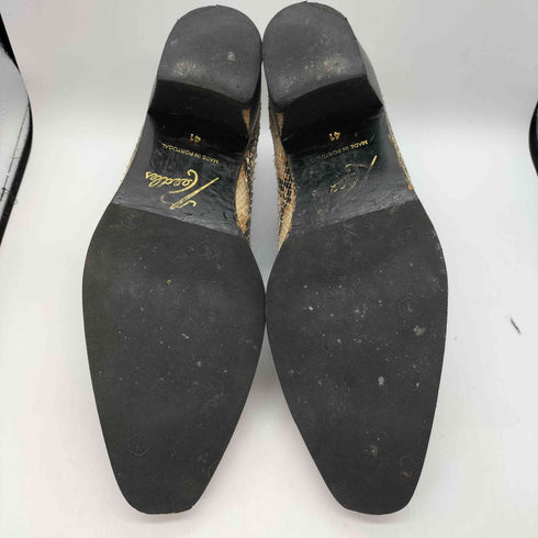 ニードルズ Needles 20SS HEELED OPERA BIT VAMP ヒール オペラ ビット バンプ タッセル レオパード ローファー メンズ JPN:41