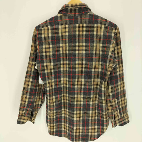 ペンドルトン PENDLETON 70-80S USA製 チェック L/S ウール ボードシャツ メンズ import:S