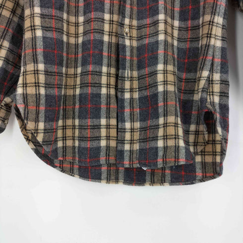 ペンドルトン PENDLETON 70-80S USA製 チェック L/S ウール ボードシャツ メンズ import:S