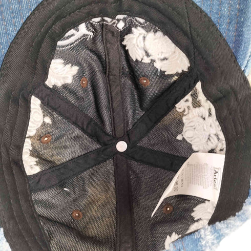 アリーズ ARIES 25SS Destroyed Lace Cap 'Denim' メンズ