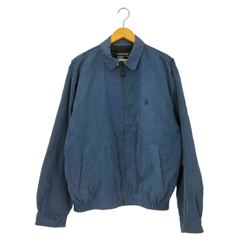 ノーティカ NAUTICA 90S 裏地ブラックウォッチ チンスト ピーチスキン スウィングトップ メンズ import:L