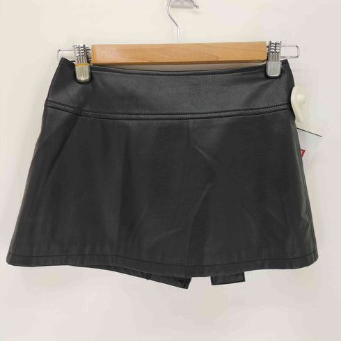レイビームス Ray BEAMS フェイクレザー ラップ ベルト スカート レディース