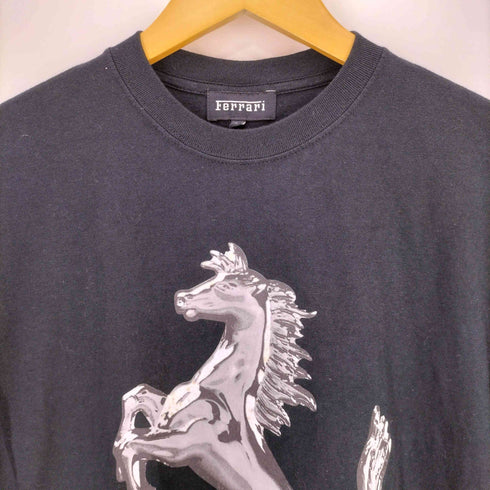 FERRARI フロントロゴ Tシャツ メンズ import:S