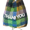バグゥ BAGGU THANK YOU 15周年マドラスチェック柄エコバッグ レディース