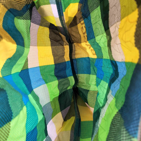 バグゥ BAGGU THANK YOU 15周年マドラスチェック柄エコバッグ レディース