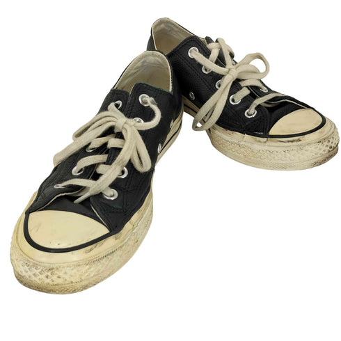 コンバース CONVERSE CT70 BLACK LEATHER LOW CUT レディース JPN:23