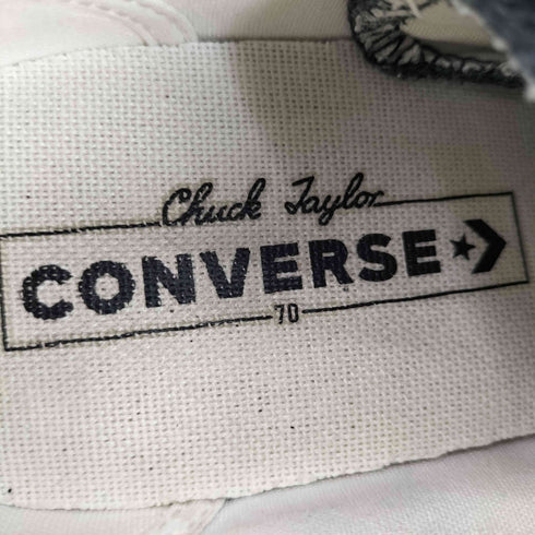 コンバース CONVERSE CT70 BLACK LEATHER LOW CUT レディース JPN:23