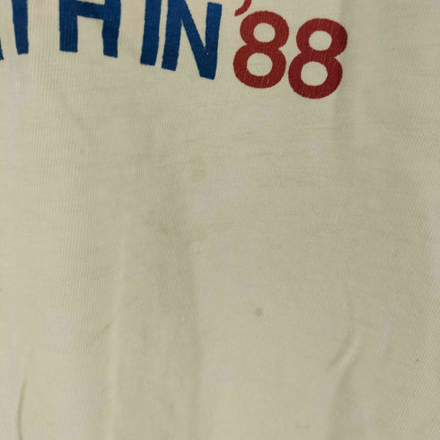 ヘインズ Hanes 80s 星条旗 大統領 プリントTシャツ メンズ XL
