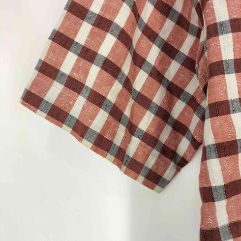 クリスチャンディオール Christian Dior チェック レギュラーカラー シャツ メンズ import:M
