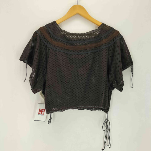 マチュアリー maturely Mesh Dot Short Smock メッシュドットショートスモック レディース