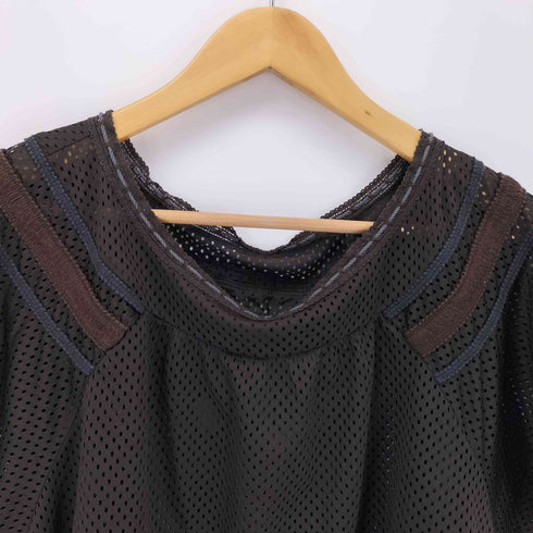 マチュアリー maturely Mesh Dot Short Smock メッシュドットショートスモック レディース
