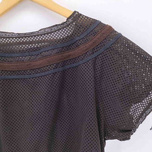 マチュアリー maturely Mesh Dot Short Smock メッシュドットショートスモック レディース