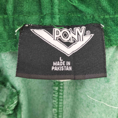 PONY サイドラインベロアトラックパンツ メンズ L