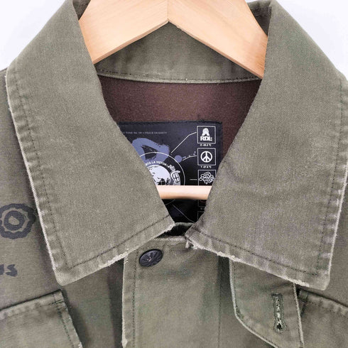 ANDSUNS バックプリント M-65 フィールドジャケット メンズ JPN:S