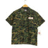 サニーサイダー SUNNY SIDER デジカモ S/S ミリタリーシャツ メンズ JPN:M
