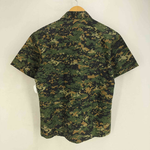 サニーサイダー SUNNY SIDER デジカモ S/S ミリタリーシャツ メンズ JPN:M