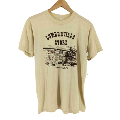 70S LUMBERVILLE STORE ポリコットン プリントTシャツ メンズ FREE
