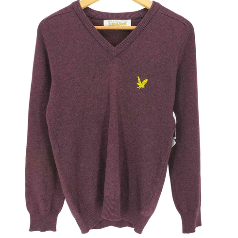 ライルアンドスコット LYLE&SCOTT ホーイック スコットランド製 Vネック ニット メンズ import:S