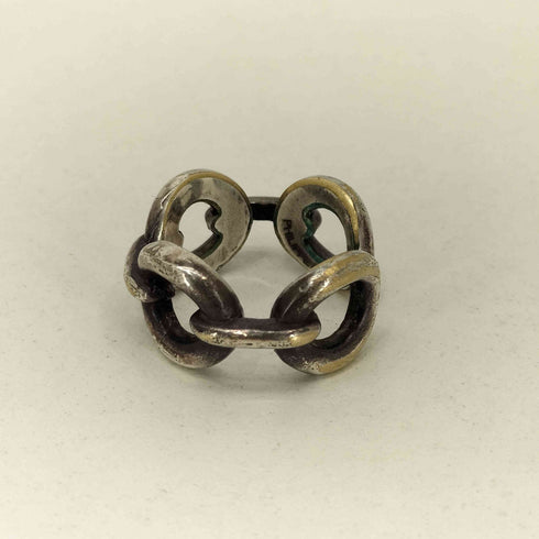 フィリップオーディベール PHILIPPE AUDIBERT Columbus Ring Silver シルバー サークルリング レディース 10号