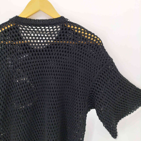 エムエムシックスメゾンマルジェラ MM6 Maison Margiela 20SS HANGING THREADS CROCHET TOP レディース S