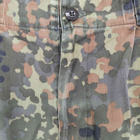 ユーロミリタリー Euro military ドイツ軍 フレクターカモ ミリタリーハーフパンツ メンズ
