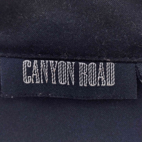 CANYON ROAD ロシア製 スエードライクフリンジオープンカラーシャツ メンズ 2X