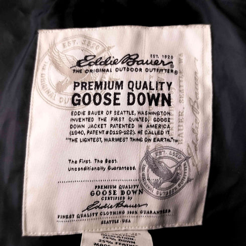 エディーバウアー Eddie Bauer GOOSE DOWN ダウン ハーフ コート メンズ import:L