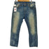 リーバイス Levis ボタン裏4001 501 ペイント加工 ボタンフライデニムパンツ メンズ 33/30