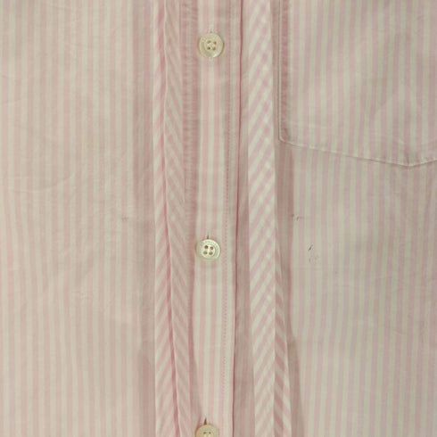 バレンシアガ BALENCIAGA Stripe New Swing Shirt ストライプ ニュー スウィング シャツ レディース 36