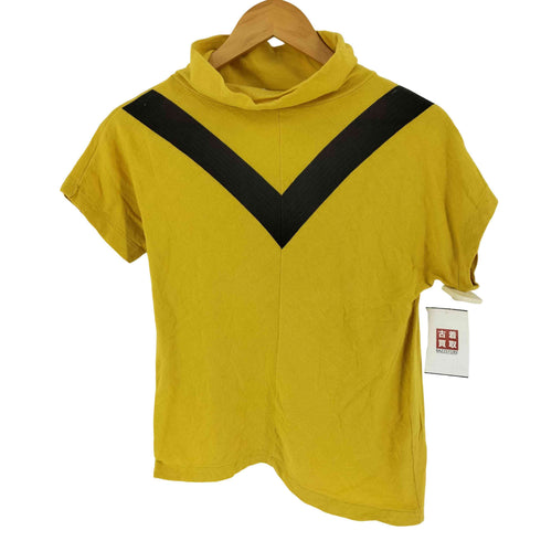 kerrybrooke Vライン タートルネック 半袖 Tシャツ メンズ M
