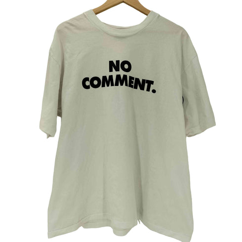 ビームス BEAMS 26SS SUB POP S/S TEE NO COMMENT. サブ ポップ プリント Tシャツ メンズ JPN:XL