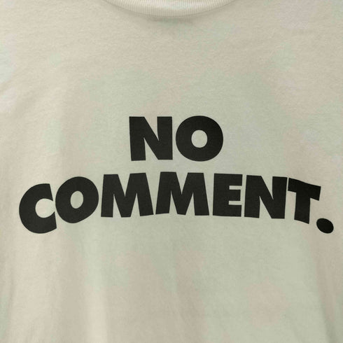 ビームス BEAMS 26SS SUB POP S/S TEE NO COMMENT. サブ ポップ プリント Tシャツ メンズ JPN:XL