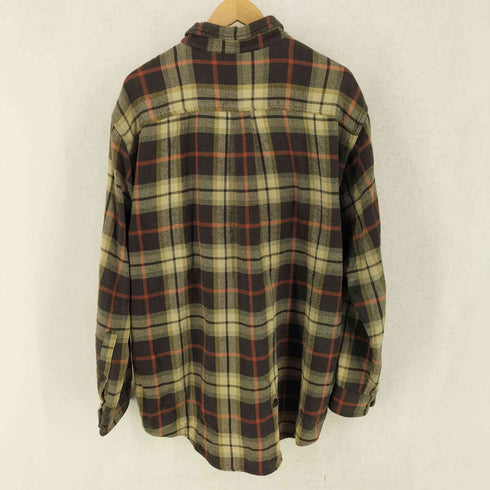 レッドヘッド RED HEAD 90s ヘビーネルシャツ メンズ L