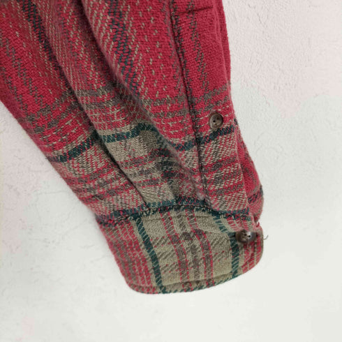 ティンバーランド Timberland 90s チェック ヘヴィ ネルシャツ メンズ L