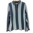 リーバイス Levis 90S OLD Silver Tab シルバータブ ハーフ ジップ 襟付き プルオーバー ストライプ ポロ スウェット メンズ import:XL