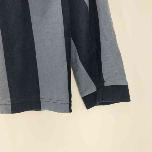 リーバイス Levis 90S OLD Silver Tab シルバータブ ハーフ ジップ 襟付き プルオーバー ストライプ ポロ スウェット メンズ import:XL