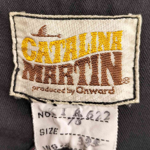 CATALINE MARTIN 70S センタープレス セミフレア スラックス メンズ 78