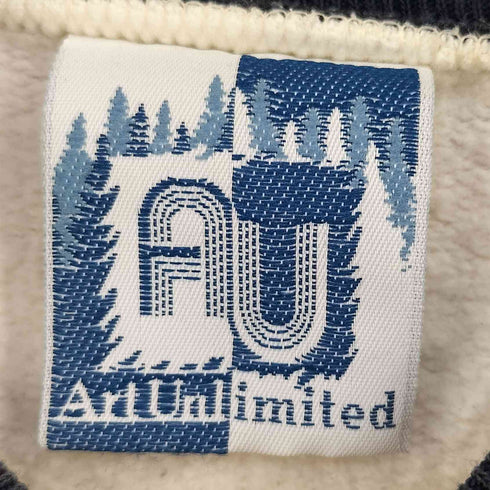 ArtUnlimited 90s ヒストリー プリント ヘンリーネック スウェット メンズ XL