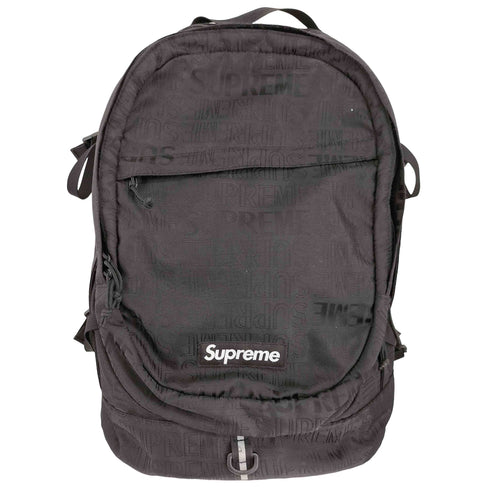 シュプリーム Supreme 19SS Backpack Cordura Black バックパック リュックサック メンズ