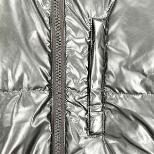 ギャップ Gap メタリックダウンベスト メンズ L