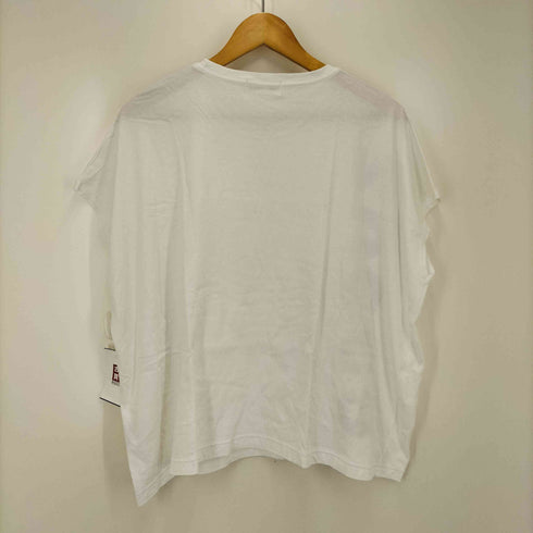 ズッカ ZUCCa ロゴ プリント S/S クルーネック Tシャツ レディース JPN:M