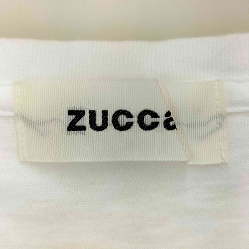ズッカ ZUCCa ロゴ プリント S/S クルーネック Tシャツ レディース JPN:M