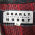 CHARLY HURRY レーヨン混 チェック ボタンダウンシャツ メンズ L