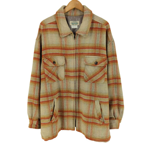 RALPH ETON ウール レーヨン ジップ ジャケット メンズ