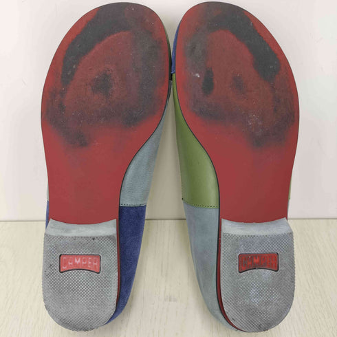 カンペール CAMPER TWINS レザー フラット シューズ レディース 37