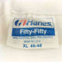 ヘインズ Hanes 90S USA製 fifty-fifty プリントTシャツ メンズ XL