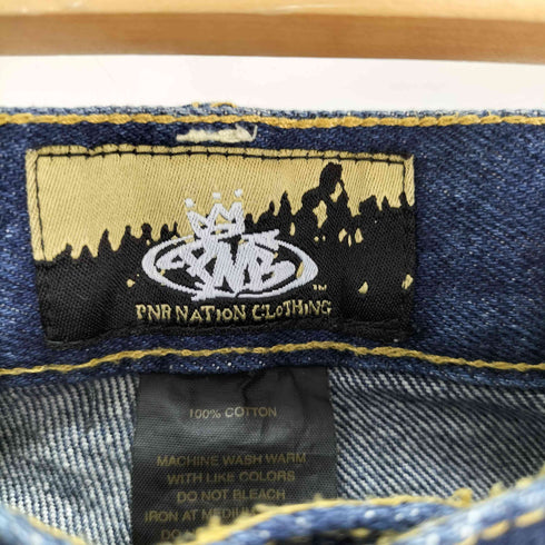 PNB NATION ワイドテーパード デニムパンツ メンズ JPN:XL