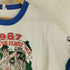 スクリーンスターズ SCREEN STARS 80-90S 両面プリント リンガー Tシャツ メンズ XL